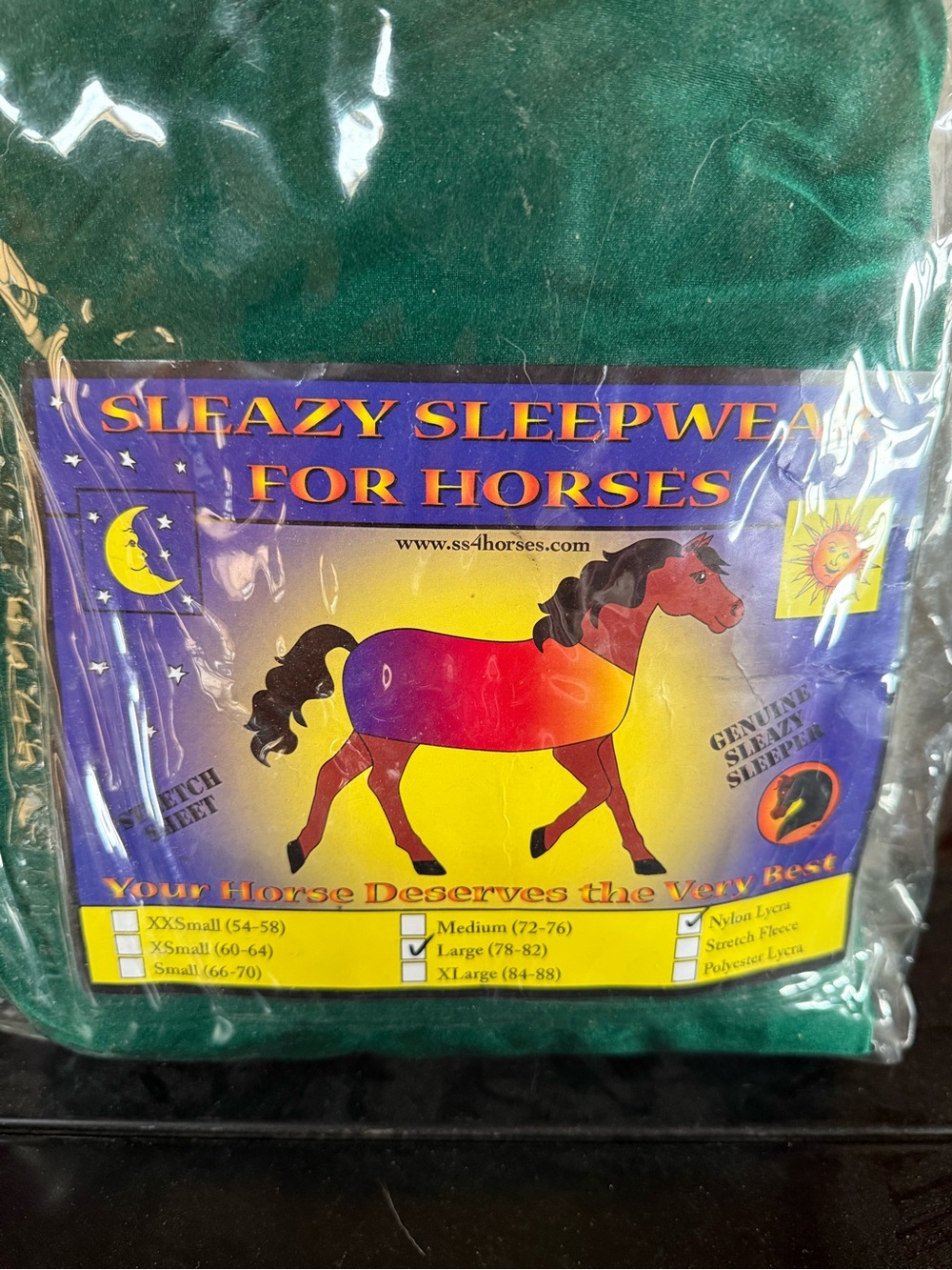 Sleazy sleepware horses